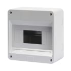 GEWISS - CENTRALINO PREDISPOSTO PER ALLOGGIAMENTO MORSETTIERE CON PARETI CON CENTRINI DI FORATURA - 8 MODULI - IP40