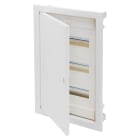 GEWISS - CENTRALINO DA INCASSO PER PARETI IN CARTONGESSO - CON MORSETTIERE - 36 MODULI - PORTA CIECA E CORNICE IN METALLO