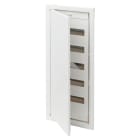 GEWISS - CENTRALINO DA INCASSO PER PARETI IN CARTONGESSO - CON MORSETTIERE - 60 MODULI - PORTA CIECA E CORNICE IN METALLO