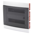 GEWISS - CENTRALINO DA ARREDO - DA INCASSO - PREDISPOSTO PER ALLOGGIAMENTO MORSETTIERE - 330X338X28 - BIANCO - 24 +2 MODULI
