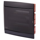 GEWISS - CENTRALINO DA ARREDO - DA INCASSO - PREDISPOSTO PER ALLOGGIAMENTO MORSETTIERE - 330X338X28 - NERO TONER - 24+2 MODULI