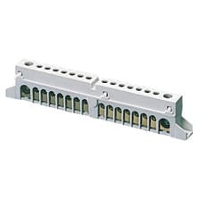 GEWISS - MORSETTIERA PER CENTRALINO (1X35) + (7X10)