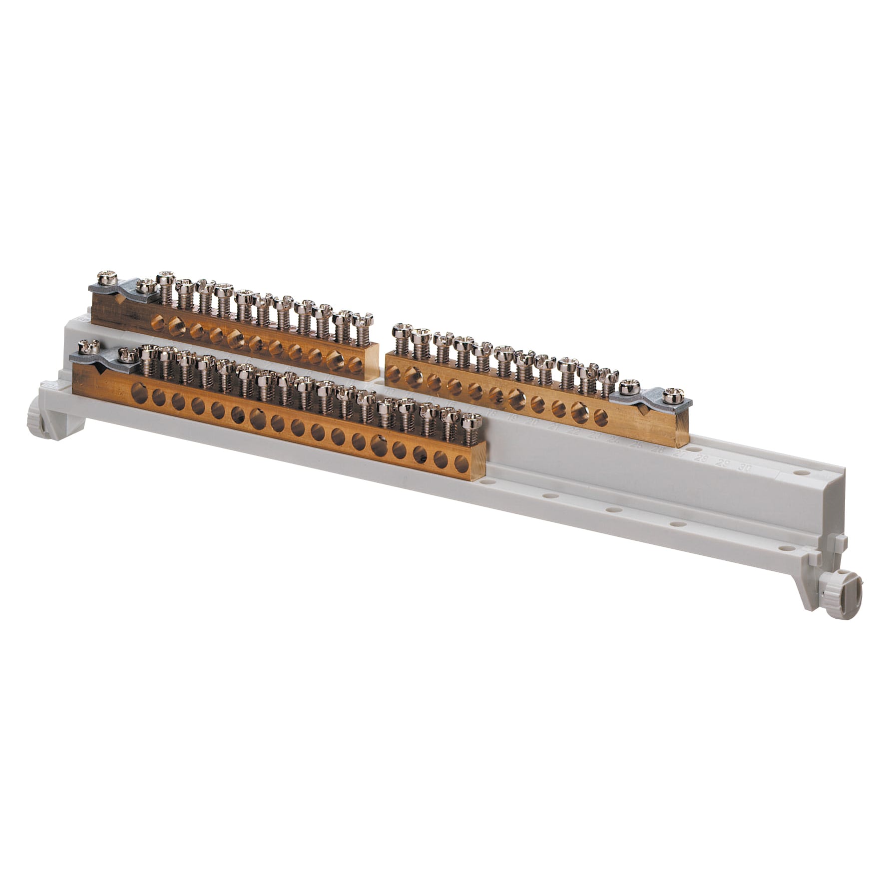 GEWISS - MORSETTIERA CON SUPPORTO PER CENTRALINI - 24 MODULI - PER PARETI IN CARTONGESSO