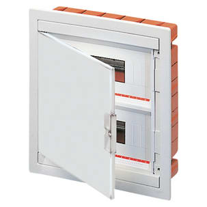 GEWISS - CENTRALINO DA INCASSO - PORTA CIECA - PREDISPOSTO PER ALLOGGIAMENTO MORSETTIERA -(18X2)36+2 MODULI - IP40