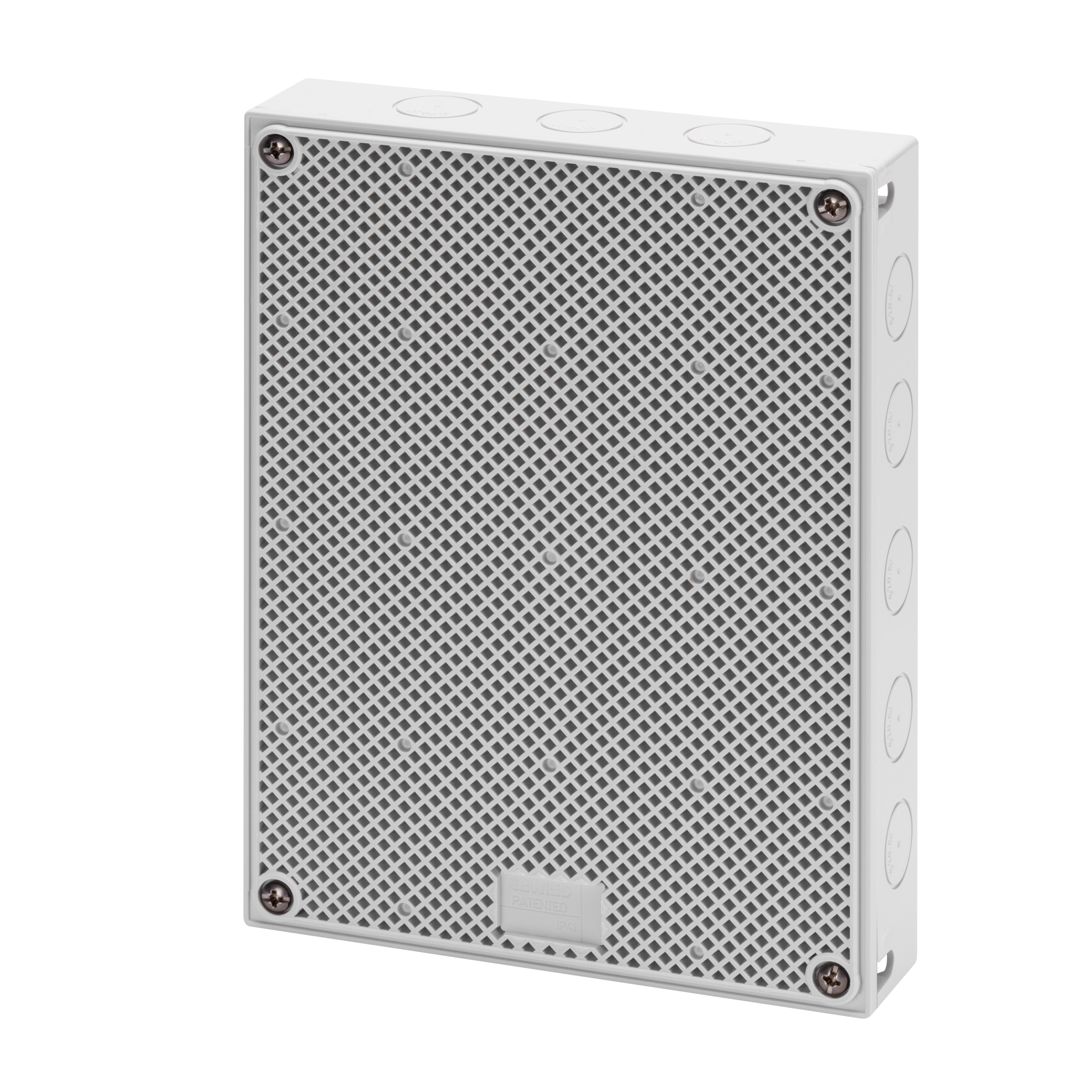 GEWISS - QUADRETTO CON PORTA REVERSIBILE CON SUPERFICIE LISCIA ED ALVEOLARE - DIMENSIONE 200X150X60