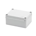 GEWISS - CASSETTA DI DERIVAZIONE CON COPERCHIO BASSO E VITI A 1/4 DI GIRO - IP55 - DIMENSIONI INTERNE 150X110X70 - PARETI LISCE - GRIGIO RAL 7035