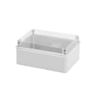 GEWISS - CASSETTA DI DERIVAZIONE E PER APPARECCHIATURE ELETTRICHE ED ELETTRONICHE-COPERCHIO BASSO TRASPARENTE-IP56-DIMENSIONI INTERNE 150X110X70-PARETI LISCE