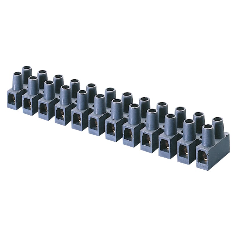 GEWISS - MORSETTIERA SCOMPONIBILE IN TECNOPOLIMERO - SEZ.MAX CAVO FLESSIBILE 10 MM² - 12 POLI