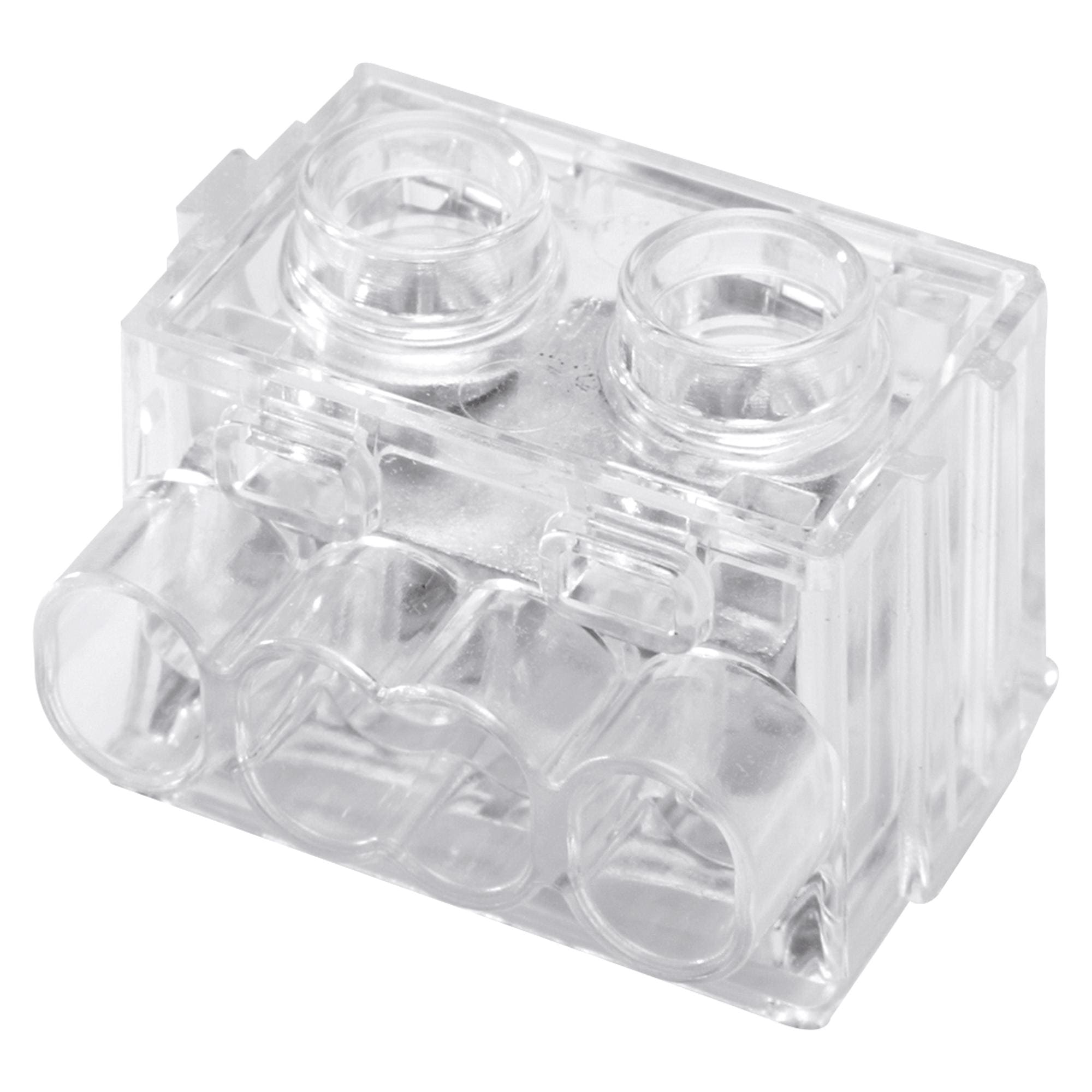 GEWISS - MORSETTIERA CON SERRAGGIO A PIASTRINA - 4 VIE x 6MMQ - 450V - TRASPARENTE