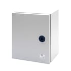 GEWISS - QUADRO METALLO PORTA CIECA MUNITA DI SERRATURA 250X300X160 - IP55 - GRIGIO RAL 7035