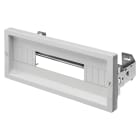 GEWISS - PANNELLO FINESTRATO - FAST AND EASY - ALTEZZA 1 MODULO - 24 MODULI - GRIGIO RAL7035