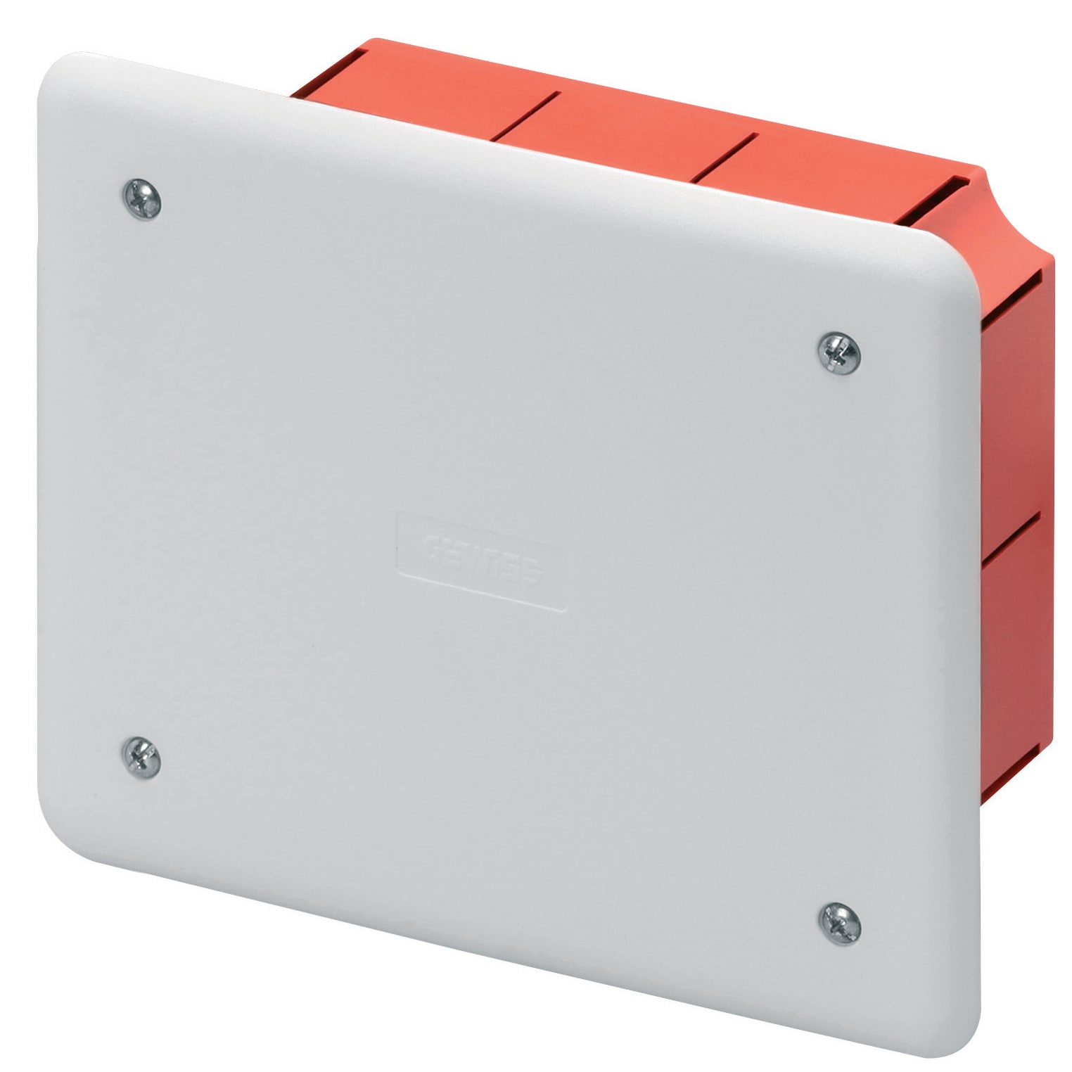 GEWISS - CASSETTA DI DERIVAZIONE E CONNESSIONE - PER PARETI IN MURATURA - DIMENSIONI 118X96X50 - COPERCHIO BIANCO RAL9016