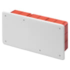 GEWISS - CASSETTA DI DERIVAZIONE E CONNESSIONE - PER PARETI IN MURATURA - CON GUIDA DIN - DIMENSIONI 294X152X75 - COPERCHIO BIANCO RAL9016