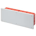 GEWISS - CASSETTA DI DERIVAZIONE E CONNESSIONE - PER PARETI IN MURATURA - CON GUIDA DIN - DIMENSIONI 392X152X75 - COPERCHIO BIANCO RAL9016