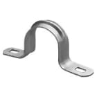 GEWISS - CAVALLOTTO IN ACCIAIO ZINCATO CON DUE FORI 7X4MM - DIAMETRO 12-13MM