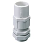 GEWISS - PRESSACAVO IN NYLON CON ALLOGGIAMENTO PER TUBO RIGIDO - PASSO PG 21 - PER TUBI DIAMETRO 25MM - GRIGIO RAL 7035 - IP66