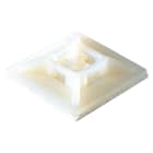 GEWISS - BASETTA AUTOADESIVA - PER FISSAGGIO FASCETTE FINO A 4,5 MM - INCOLORE