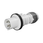 GEWISS - SPINA MOBILE DIRITTA HP - IP66/IP67/IP68/IP69 - 3P+T 63A 480-500V 50/60HZ - NERO - 7H - CABLAGGIO A MANTELLO