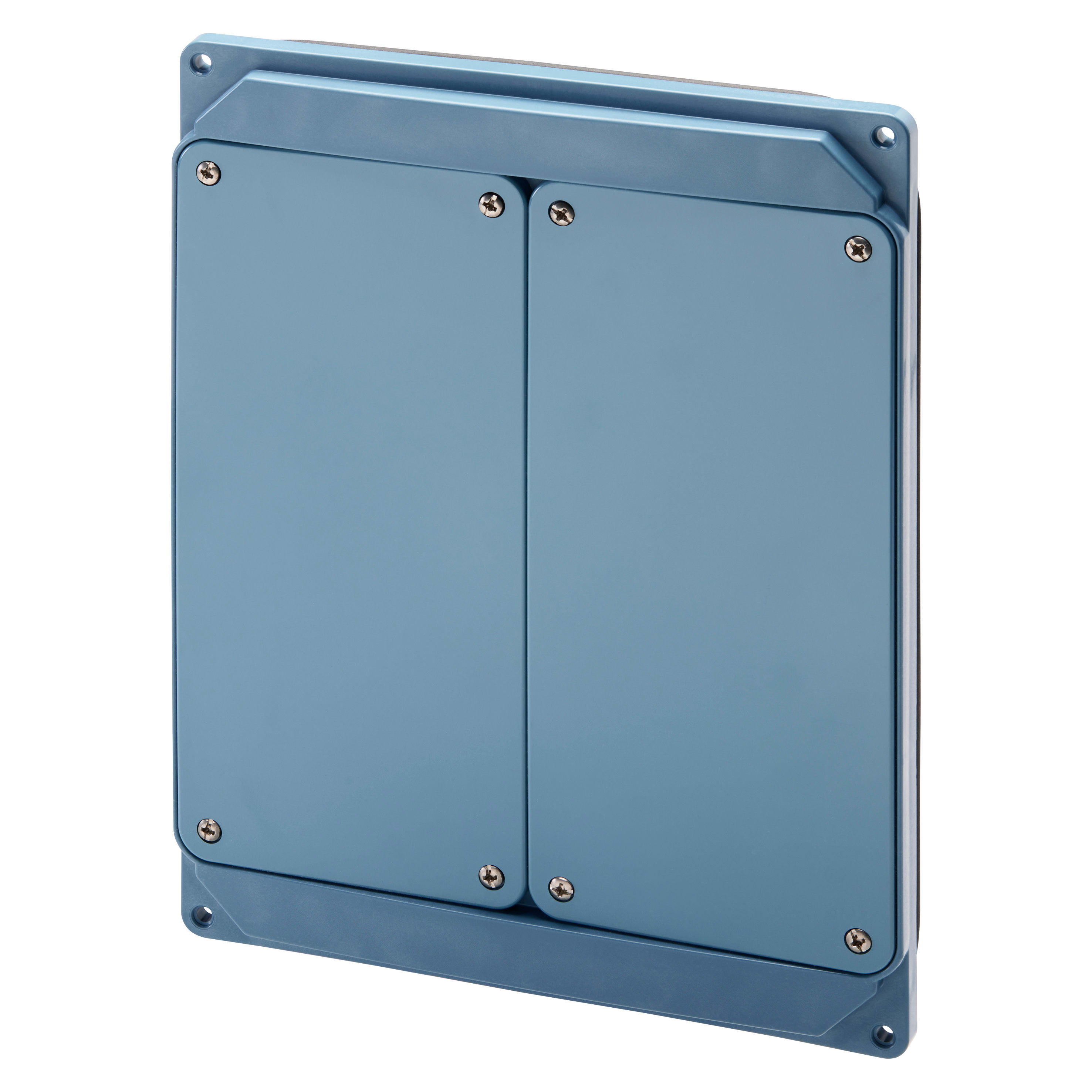 GEWISS - QMC16/63 - PANNELLO FLANGIATO - 2 PRESE INTERBLOCCATE VERTICALI 16/32A IP55 - AZZURRO