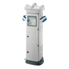 GEWISS - QMC63C - CABLATO - PER CAMPEGGI - BIFACCIALE - 4 PRESE 2P+T 16A COMBIBLOC - IP55 - BIANCO