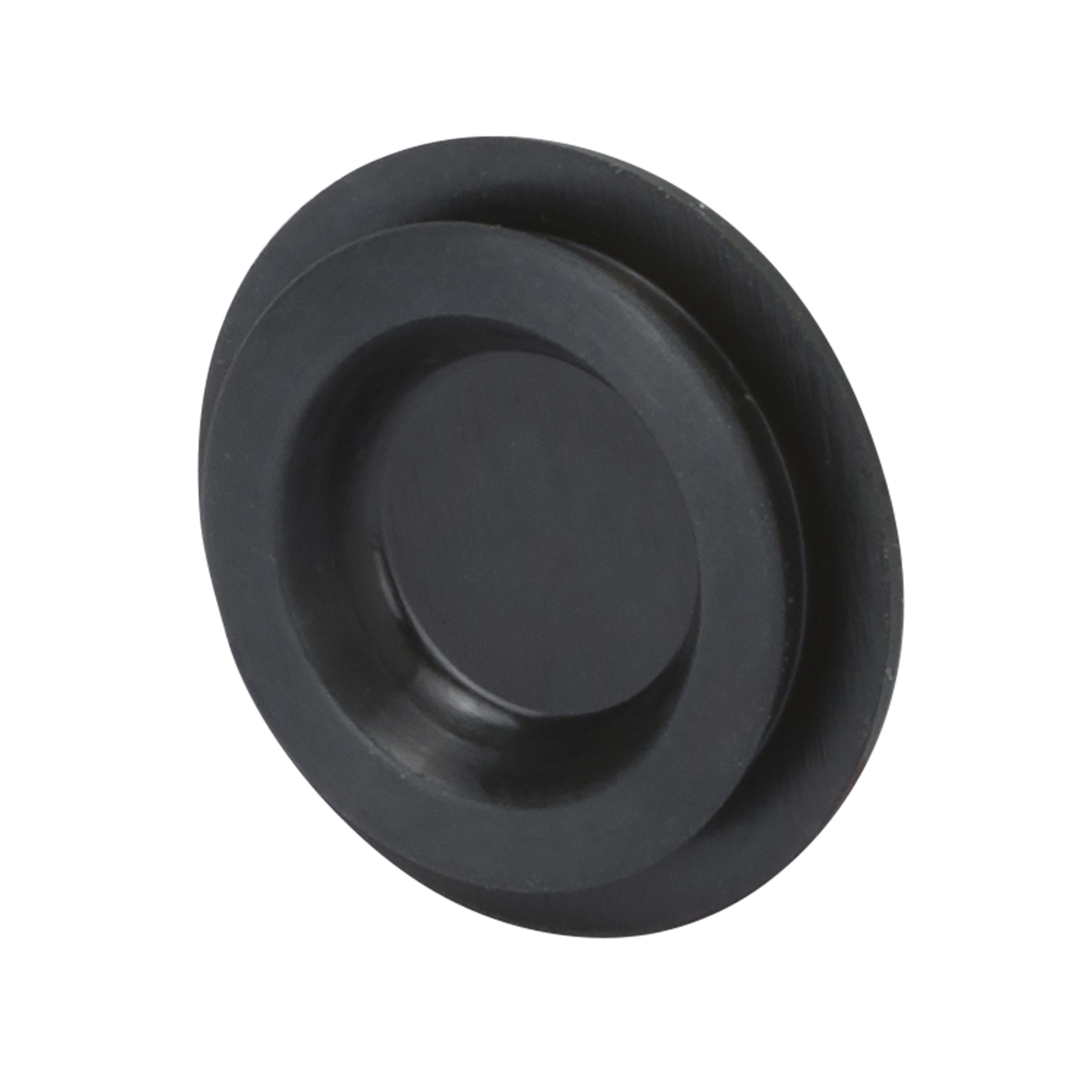 GEWISS - TAPPO CIECO PER CONTENITORI VUOTI PER PULSANTI FORMA TONDA - DIAMETRO 22MM - NERO