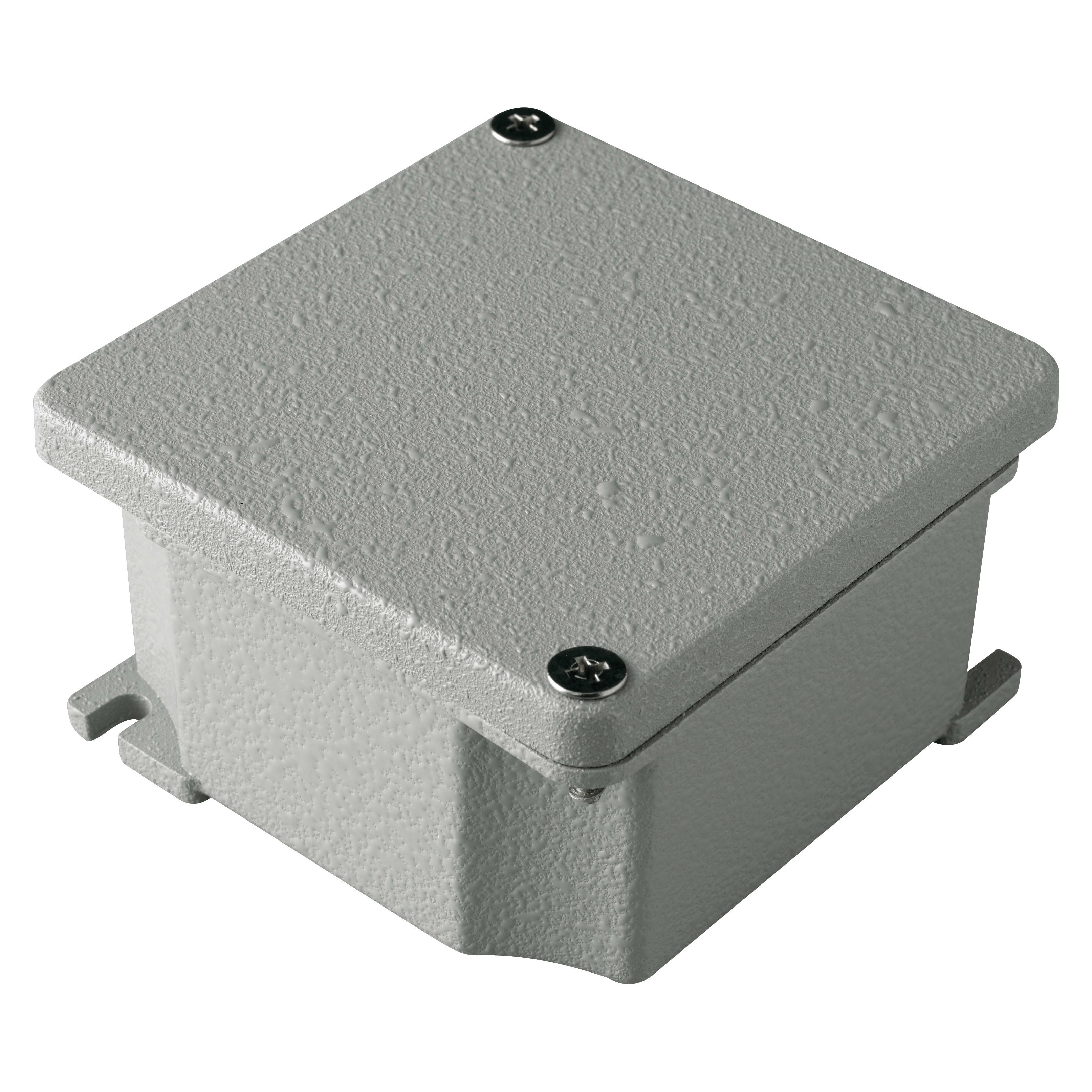 GEWISS - CASSETTA DI DERIVAZIONE - IN ALLUMINIO PRESSOFUSO - VERNICIATA - GRIGIO METALLIZZATO - 91X91X54 - IP66