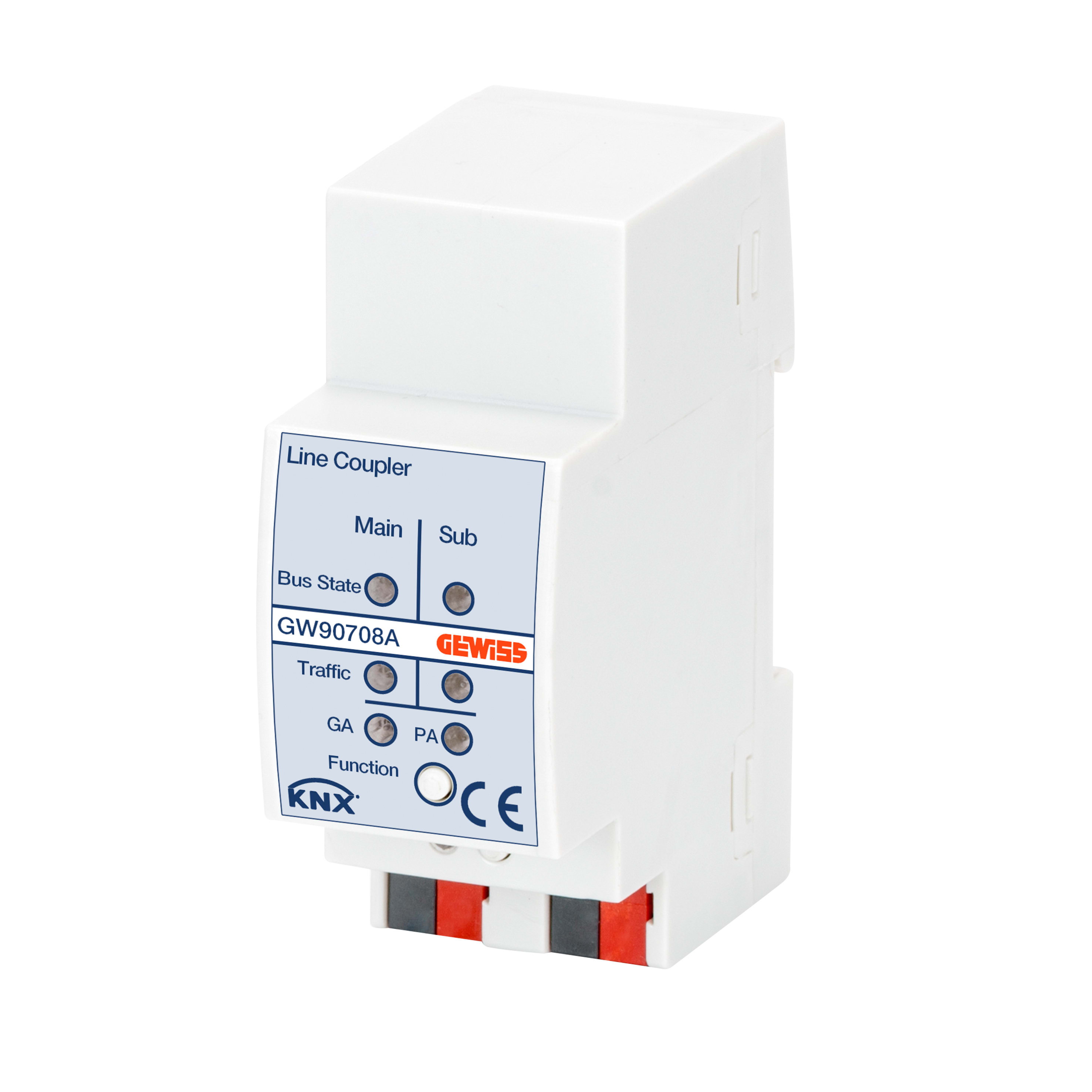 GEWISS - ACCOPPIATORE DI LINEA CAMPO - IP20 - 4 MODULI DIN