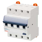 GEWISS - INTERRUTTORE MAGNETOTERMICO DIFFERENZIALE COMPATTO - MDC 60 - 4P CURVA C 16A TIPO A Idn=0,03A - 4 MODULI