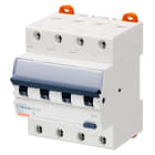 GEWISS - INTERRUTTORE MAGNETOTERMICO DIFFERENZIALE COMPATTO - MDC 60 - CURVA C - 4P 10A 30mA - TIPO A IMMUNITA' RINFORZATA - 4 MODULI
