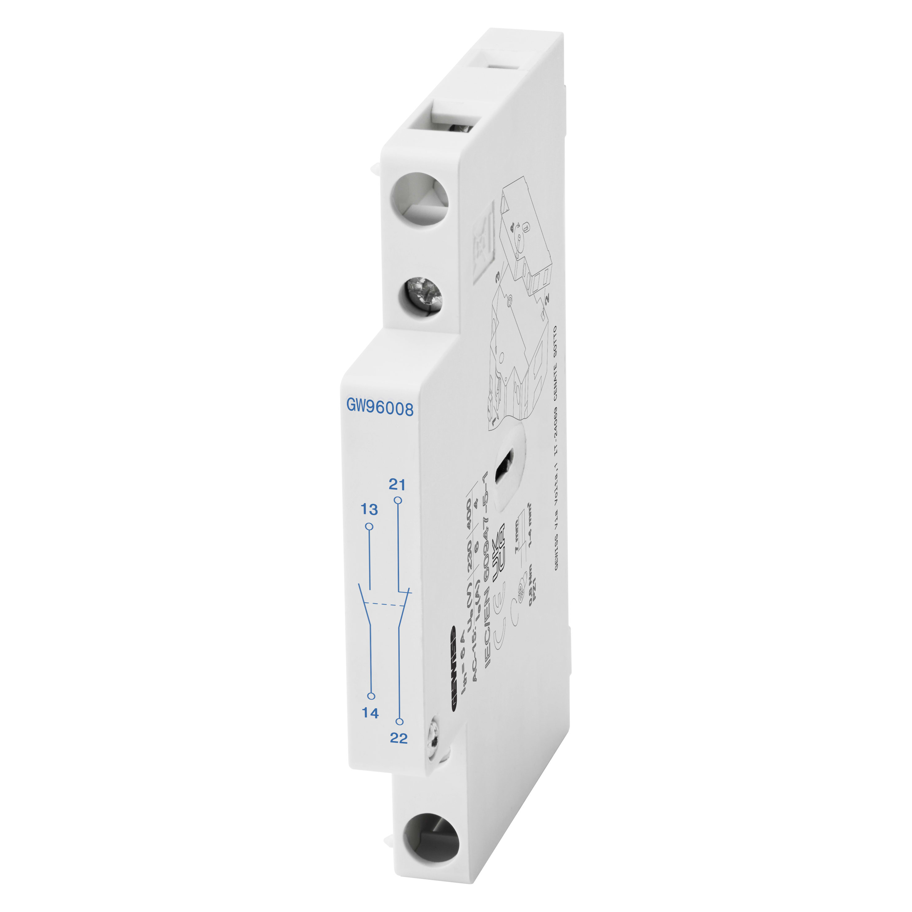 GEWISS - CONTATTO AUSILIARIO DI POSIZIONE - IDP 125A - 0,5 MODULI