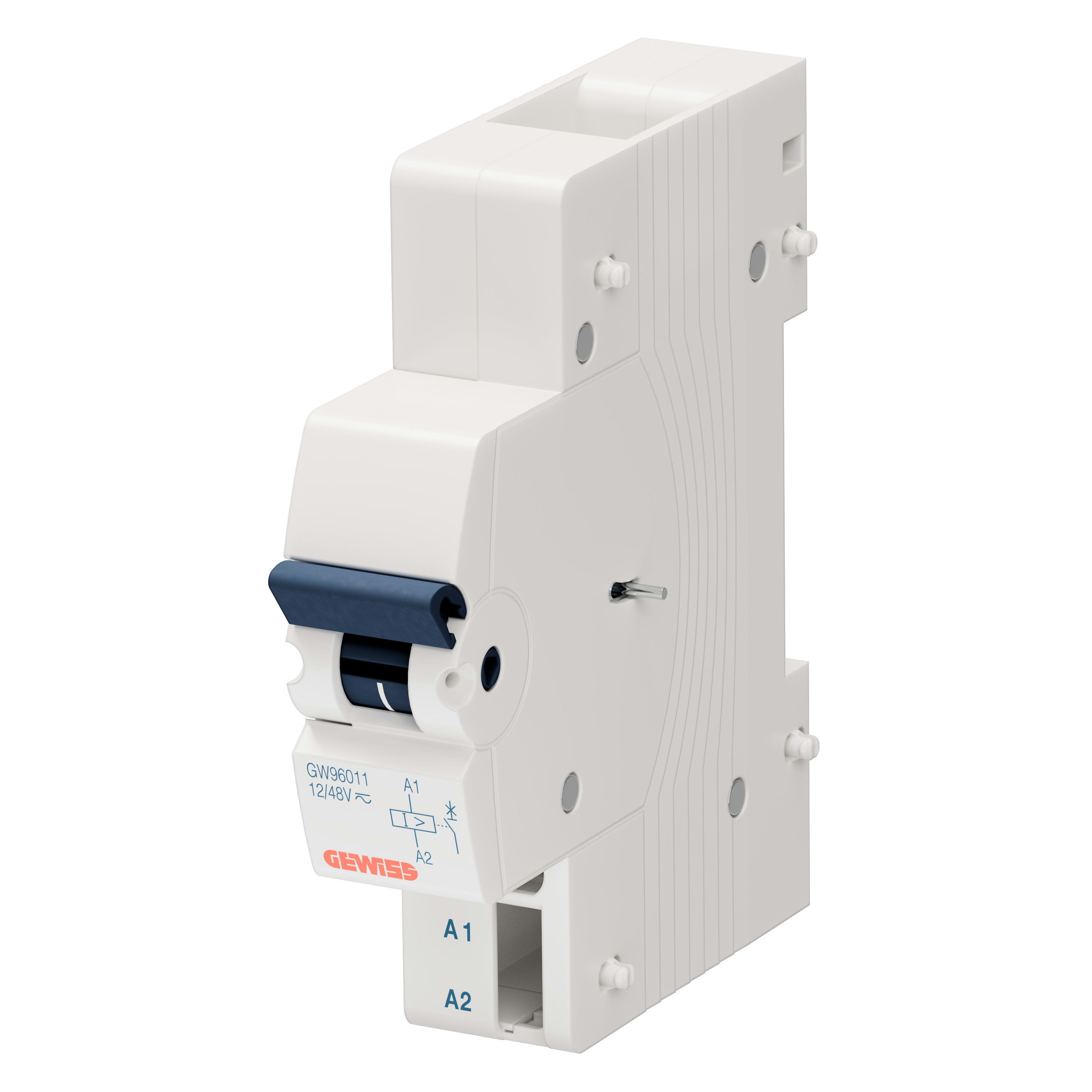 GEWISS - SGANCIATORE A LANCIO DI CORRENTE 12/48V AC/DC - 1 MODULO