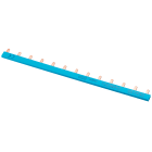 GEWISS - PETTINE DI COLLEGAMENTO UNIPOLARE PER MTC - 1P 13 MODULI 80A BLU