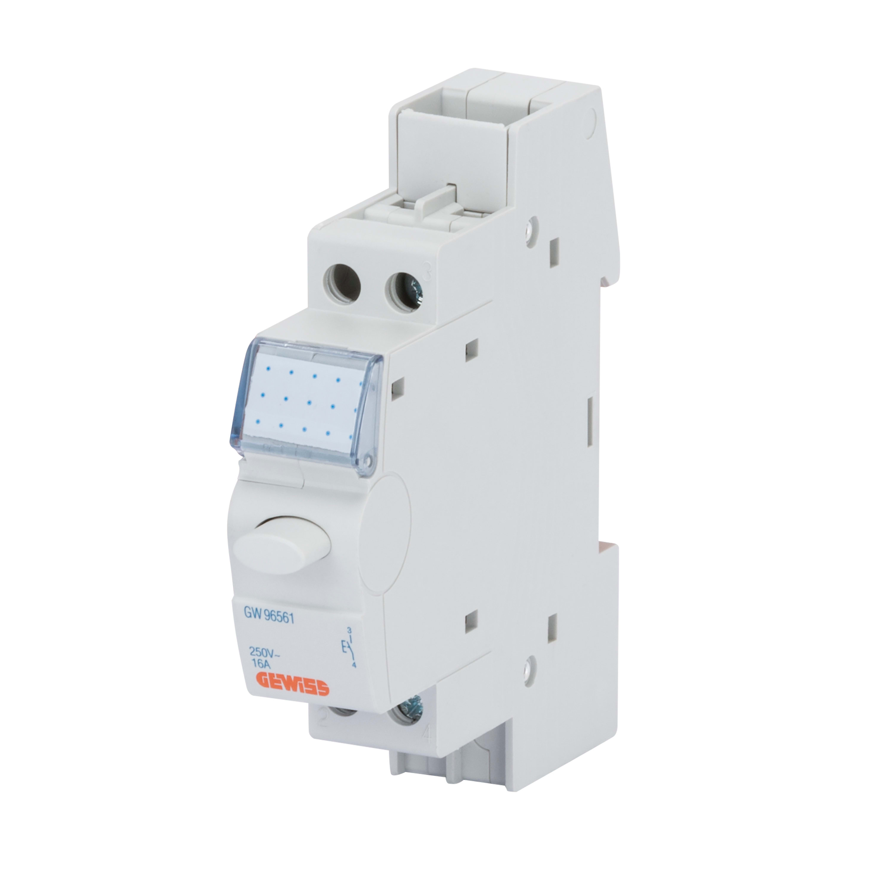 GEWISS - PULSANTE - SINGOLO - 16A 1NA 250V - 1 MODULO