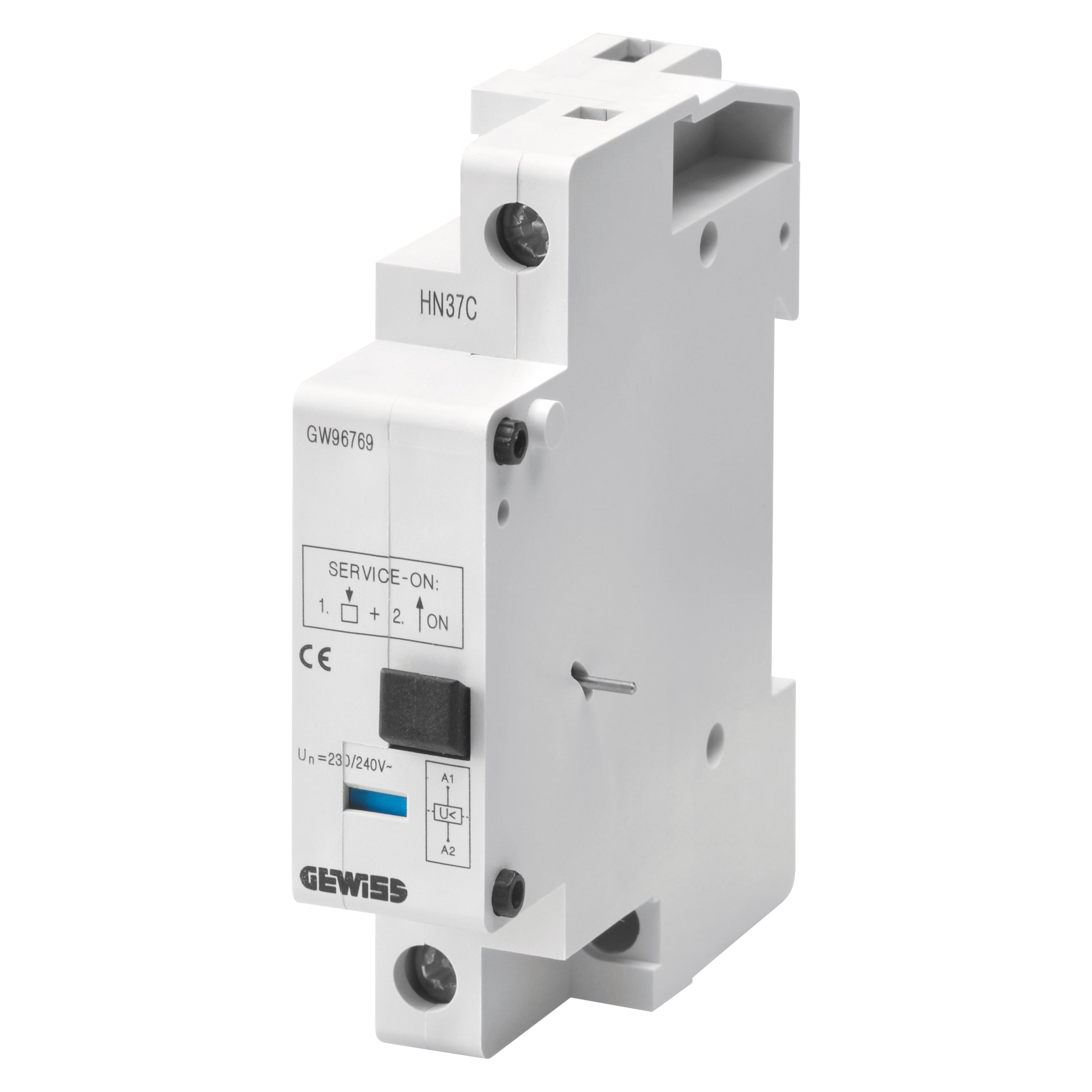 GEWISS - SGANCIATORE DI MINIMA TENSIONE PER SALVAMOTORI - 400V - 1 MODULO