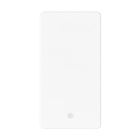 GEWISS - TASTO INTERCAMBIABILE SENZA SIMBOLI ILLUMINABILE - 1 MODULO - BIANCO LUCIDO - SYSTEM PURA