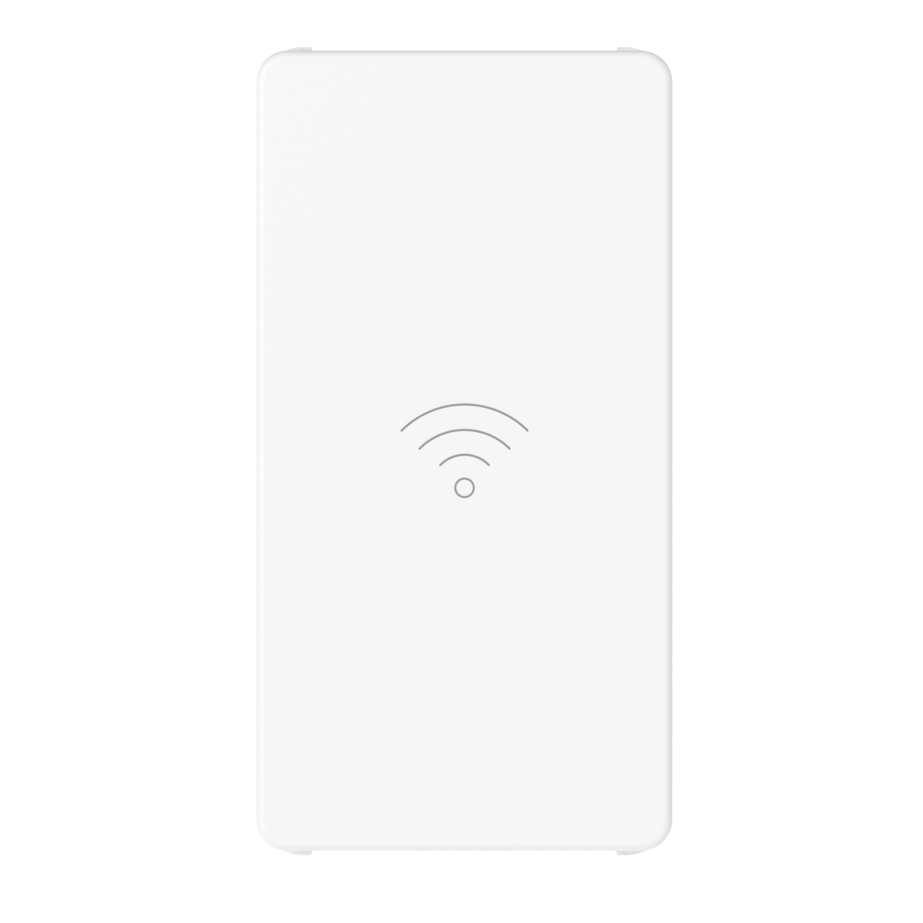 GEWISS - COPRIFORO ALLOGGIAMENTO MODULI ZIGBEE – 1 MODULO - BIANCO LUCIDO - SYSTEM PURA