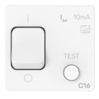 GEWISS - INTERRUTTORE AUTOMATICO MAGNETOTERMICO DIFFERENZIALE - CURVA C - CLASSE A - 1P+N 16A 230V AC 10MA - 2 MODULI - BIANCO LUCIDO - SYSTEM PURA