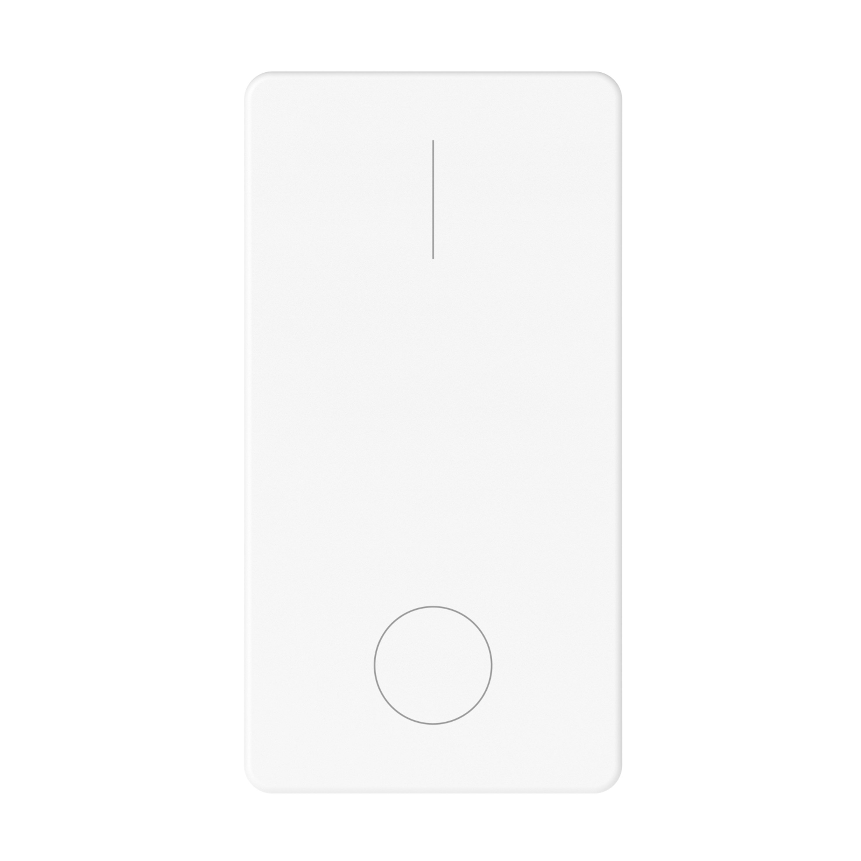 GEWISS - INTERRUTTORE BIPOLARE 250V AC - 16AX - TASTO NEUTRO - SIMBOLO 0/I - 1 MODULO - BIANCO LUCIDO - SYSTEM PURA