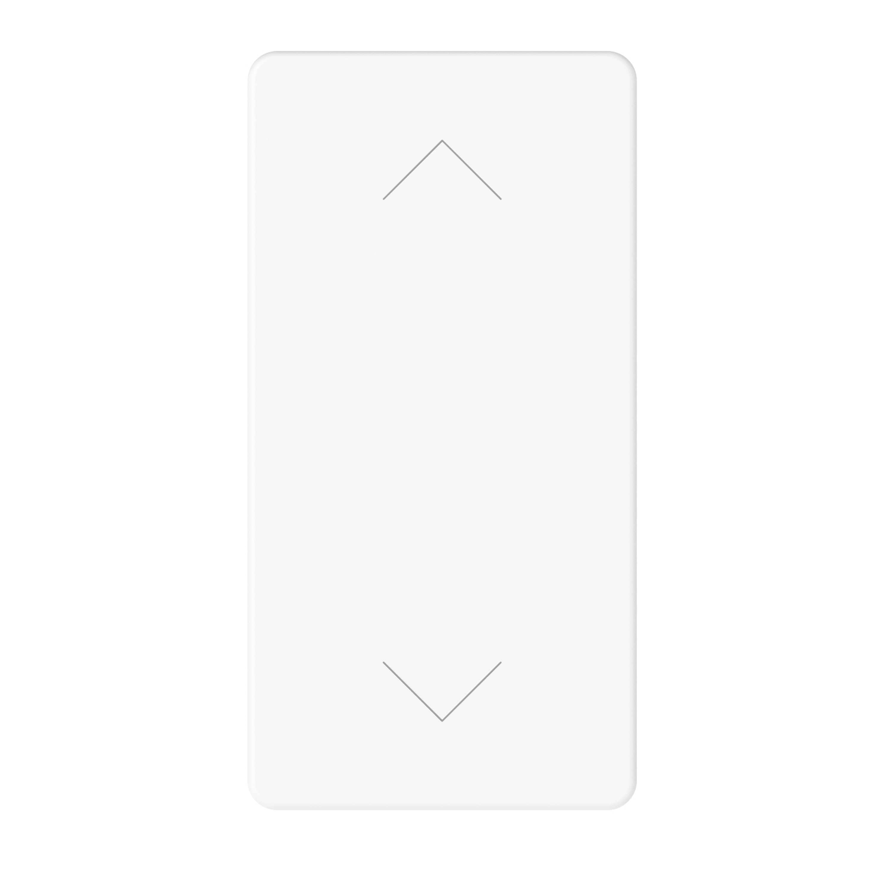 GEWISS - COMMUTATORE BIPOLARE 250V AC - 10AX - SIMBOLO SU/GIU' - 1 MODULO - BIANCO LUCIDO - SYSTEM PURA