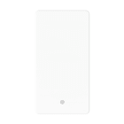 GEWISS - DEVIATORE UNIPOLARE 250V AC - 16AX - CON LED BIANCO 230V AC - 1 MODULO - BIANCO LUCIDO - SYSTEM PURA