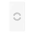GEWISS - SPIA DI SEGNALAZIONE SINGOLA - OPALE - 1 MODULO - BIANCO LUCIDO - SYSTEM PURA