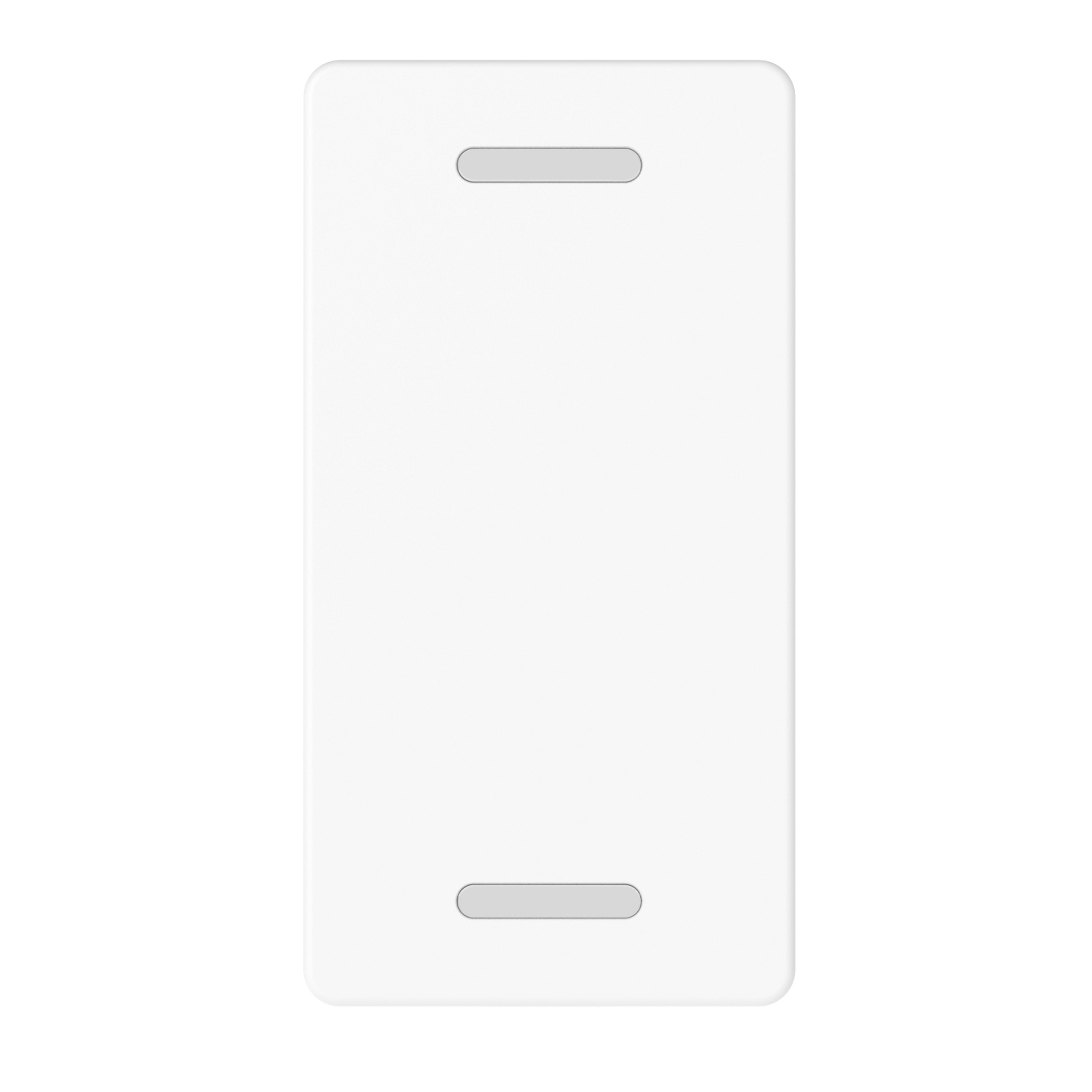 GEWISS - SPIA DI SEGNALAZIONE DOPPIA - OPALE - 1 MODULO - BIANCO LUCIDO - SYSTEM PURA