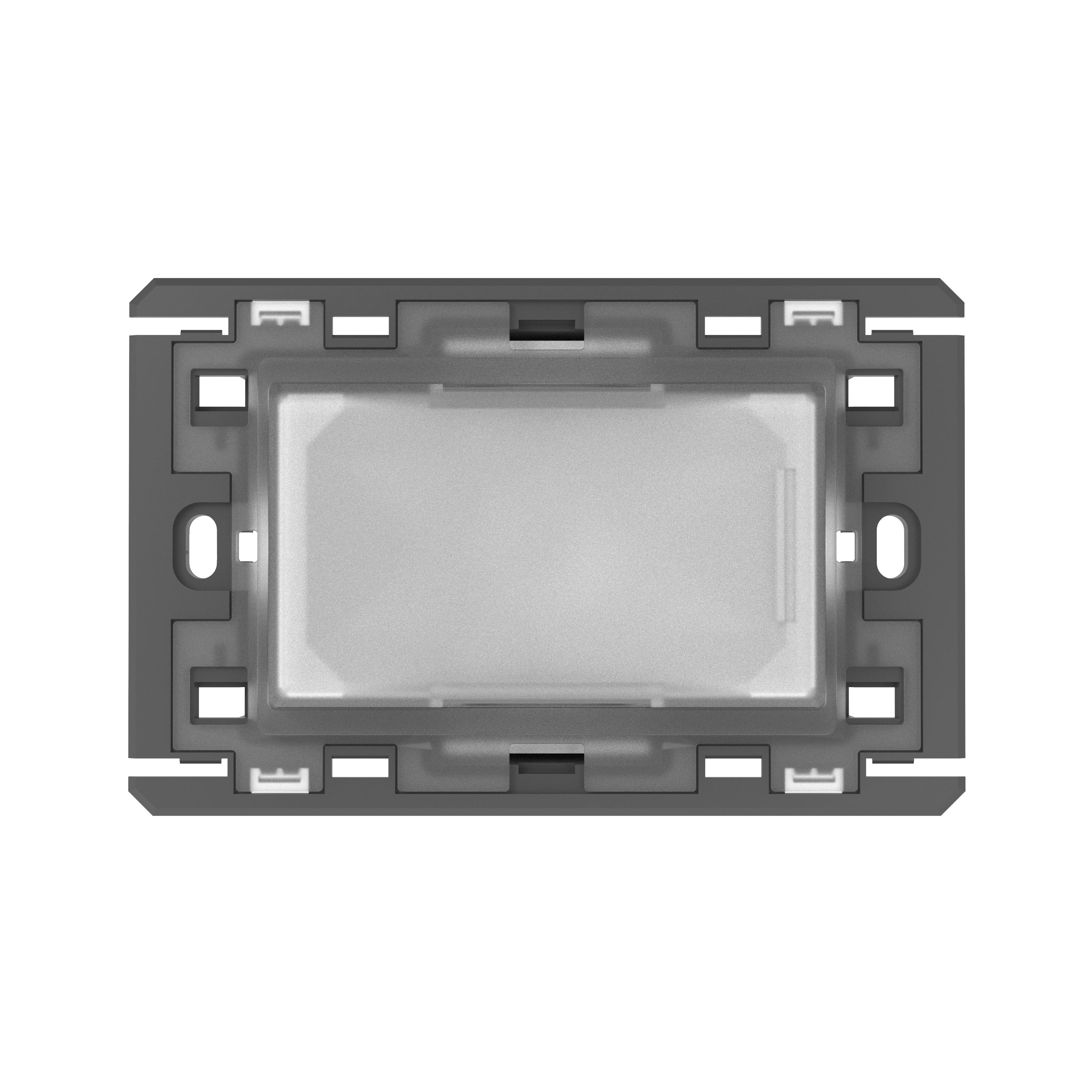 GEWISS - LAMPADA ANTI BLACK-OUT ESTRAIBILE - 230V AC 50HZ - 1H - CON SUPPORTO - 3 MODULI - SYSTEM PURA