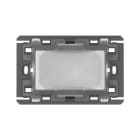 GEWISS - LAMPADA ANTI BLACK-OUT ESTRAIBILE - 230V AC 50HZ - 1H - CON SUPPORTO - 3 MODULI - SYSTEM PURA