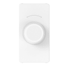GEWISS - REGOLATORE ELETTRONICO - 230V AC 50/60HZ - PER CARICHI RESISTIVI/INDUTTIVI - ROTATIVO - 1 MODULO - BIANCO LUCIDO - SYSTEM PURA