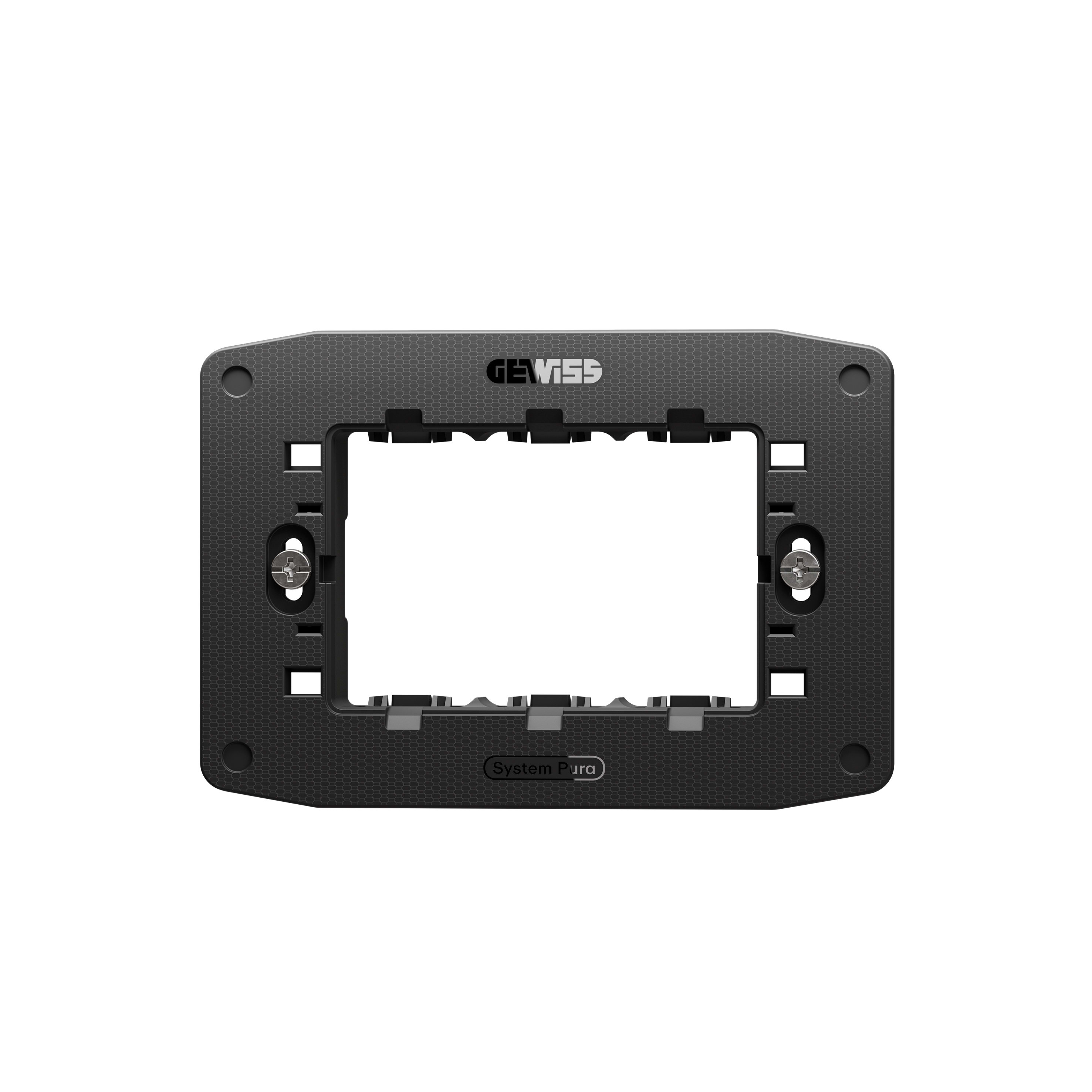 GEWISS - SUPPORTO - 3 POSTI - SYSTEM PURA