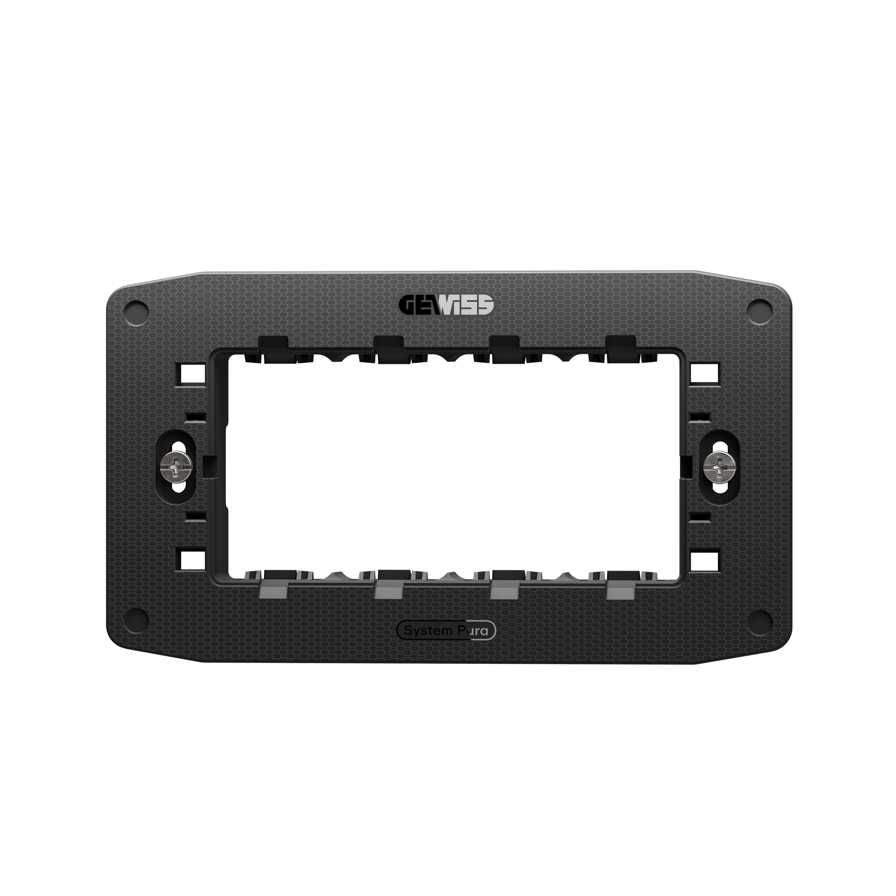 GEWISS - SUPPORTO - 4 POSTI - SYSTEM PURA