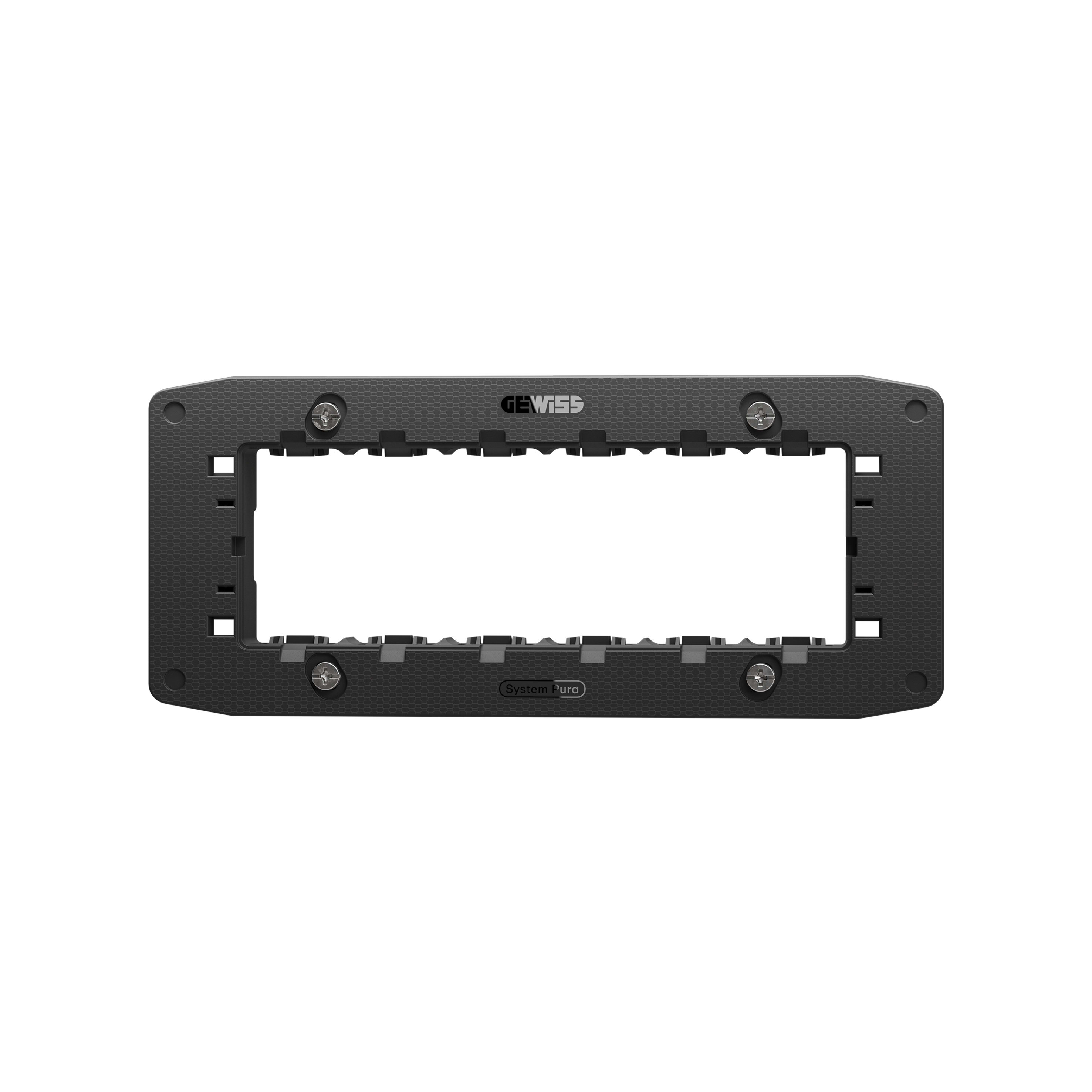GEWISS - SUPPORTO - 6 POSTI - SYSTEM PURA