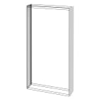 GEWISS - COPPIA DI PANNELLI LATERARI - QUADRO DA PARETE - QDX 630 L - 1200x300MM