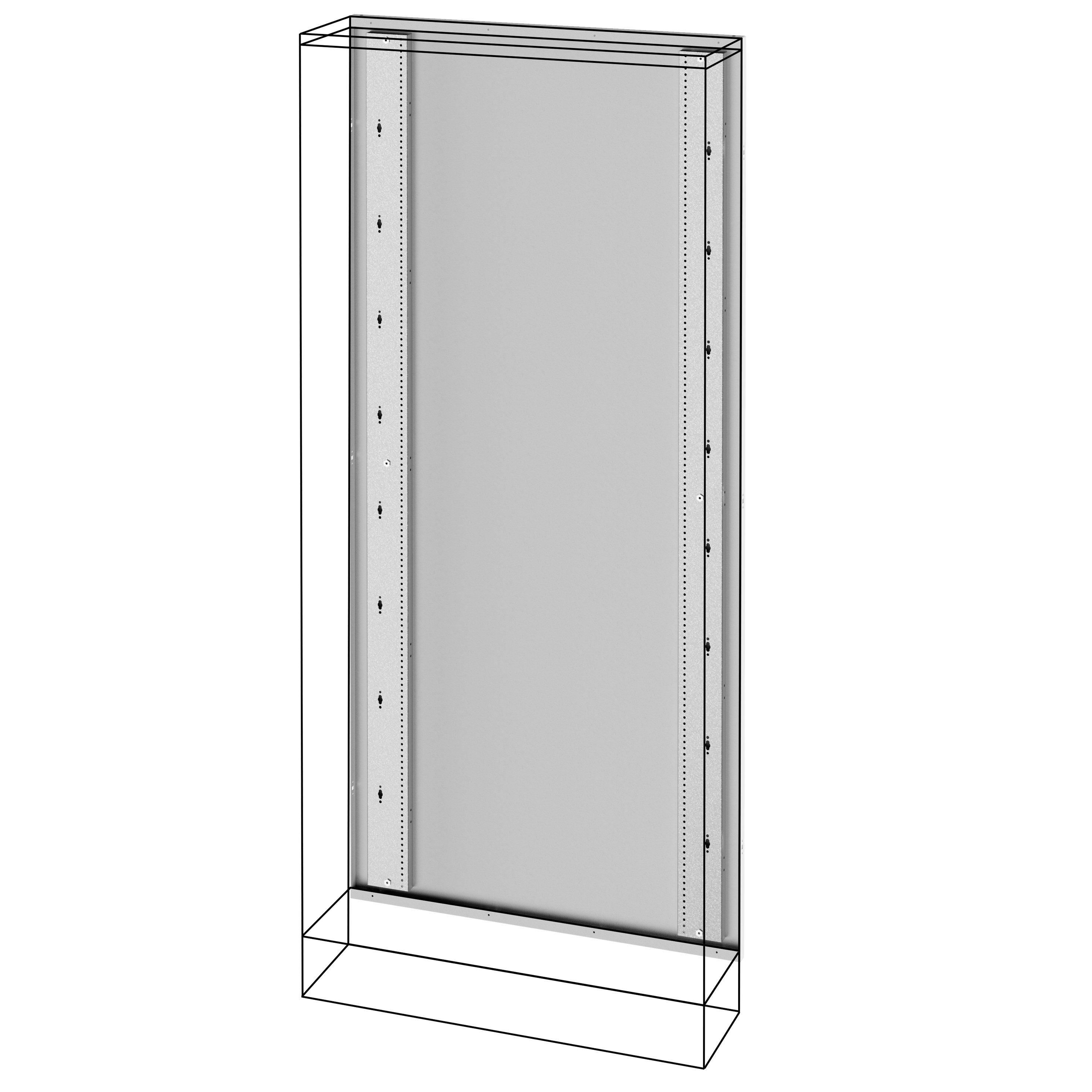 GEWISS - TELAIO POSTERIORE - QUADRO DA PAVIMENTO - QDX 630 L - 600X2000MM